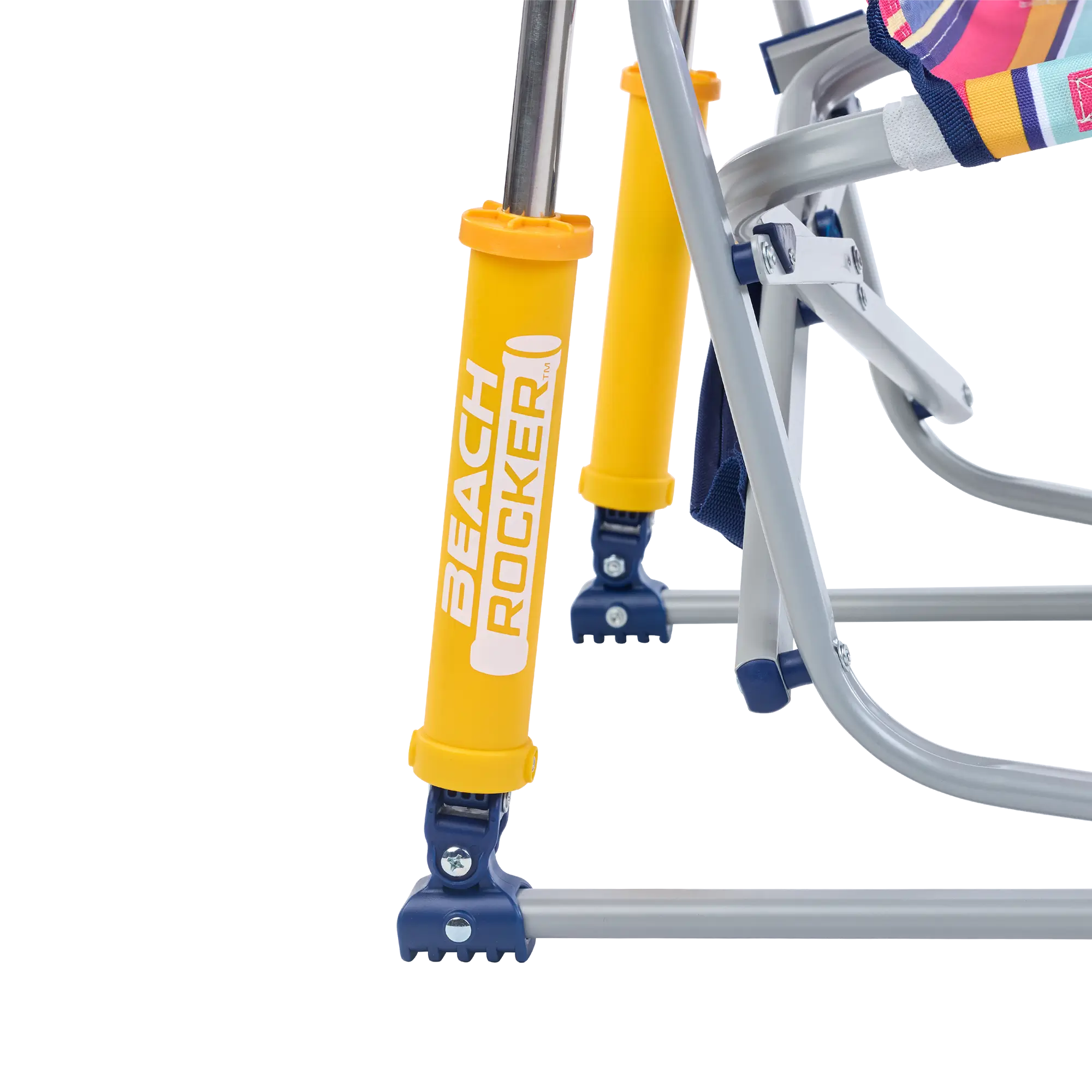 Premium All-Weather Beach Rocker - Choice 712 - Heavy-Duty Kickback Rocker with Beverage Holder Detail