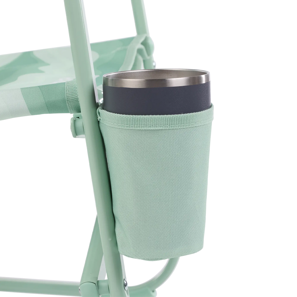 Premium All-Weather Beach Rocker - Choice 712 - Heavy-Duty Kickback Rocker with Beverage Holder Detail