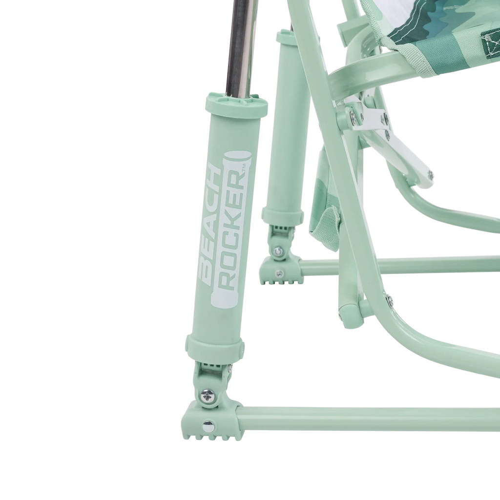 Premium All-Weather Beach Rocker - Choice 712 - Heavy-Duty Kickback Rocker with Beverage Holder Detail