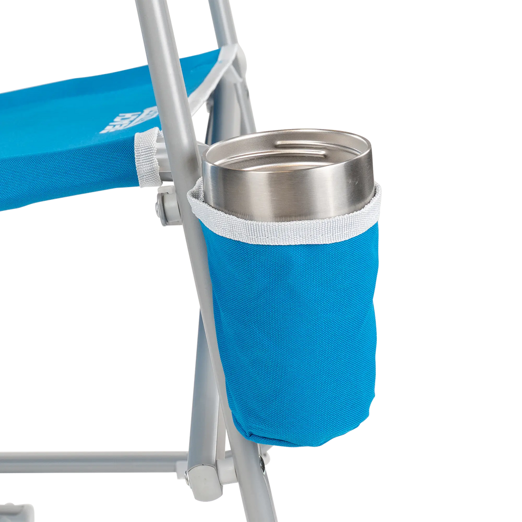 Premium All-Weather Beach Rocker - Choice 712 - Heavy-Duty Kickback Rocker with Beverage Holder Detail