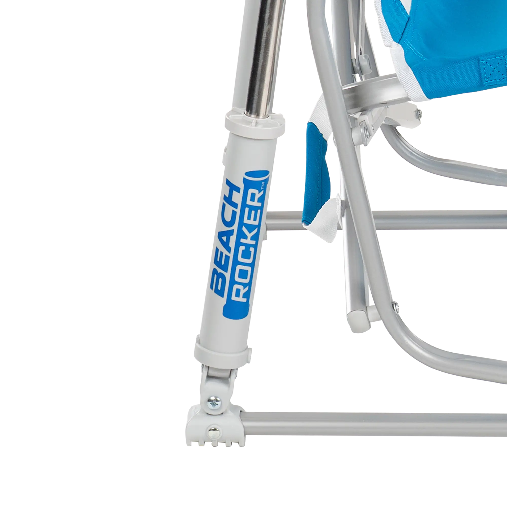 Premium All-Weather Beach Rocker - Choice 712 - Heavy-Duty Kickback Rocker with Beverage Holder Detail
