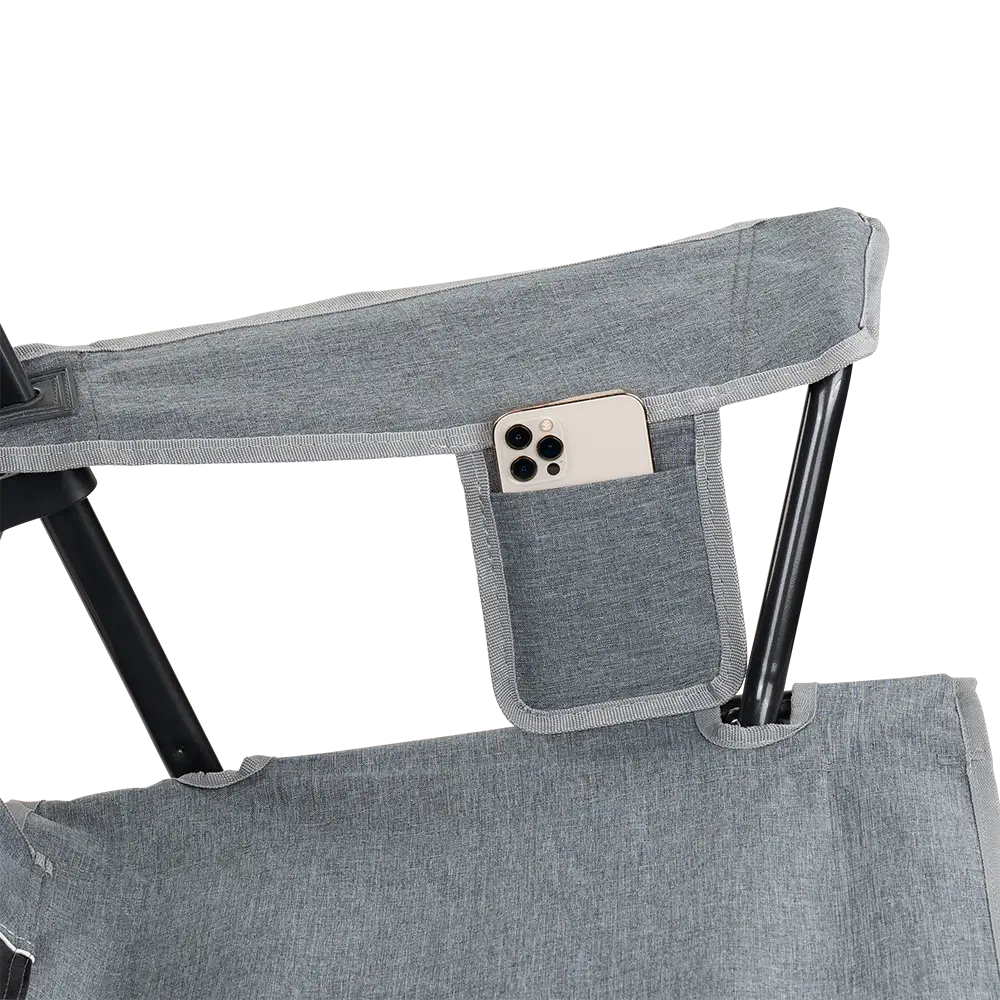 Telescoping Frame Comfort Quad Chair - Choice 989 - Ultra-Lightweight Telescoping PackSeat Travel Stool Detail