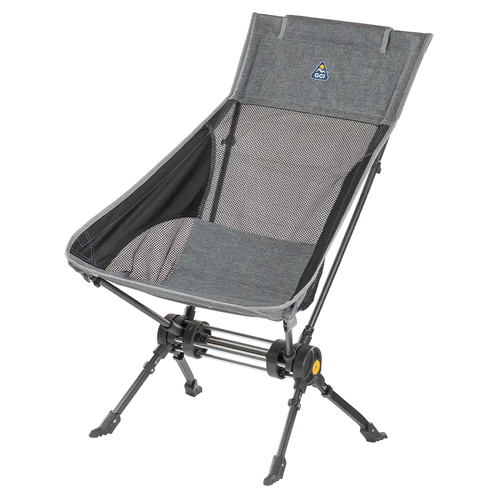 Premium All-Weather ComPack Rocker - Choice 980 - Patented Spring-Action Rocking Chair for Camping Detail