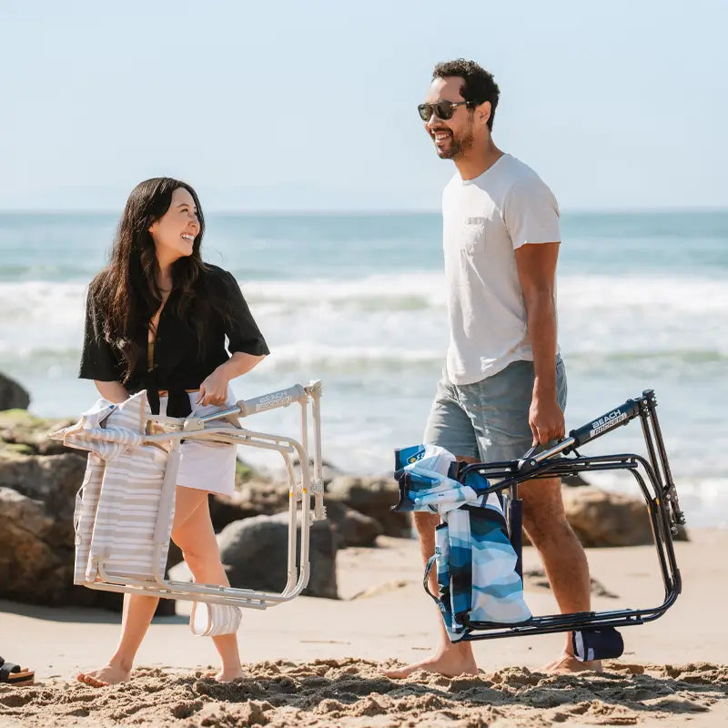 Premium All-Weather Beach Rocker - Choice 712 - Heavy-Duty Kickback Rocker with Beverage Holder Detail
