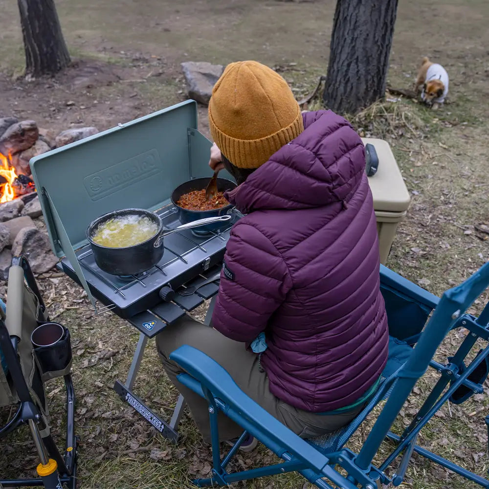 Heavy-Duty Freestyle BreezeRocker - Choice 504 - Patented Spring-Action Rocking Chair for Camping Detail