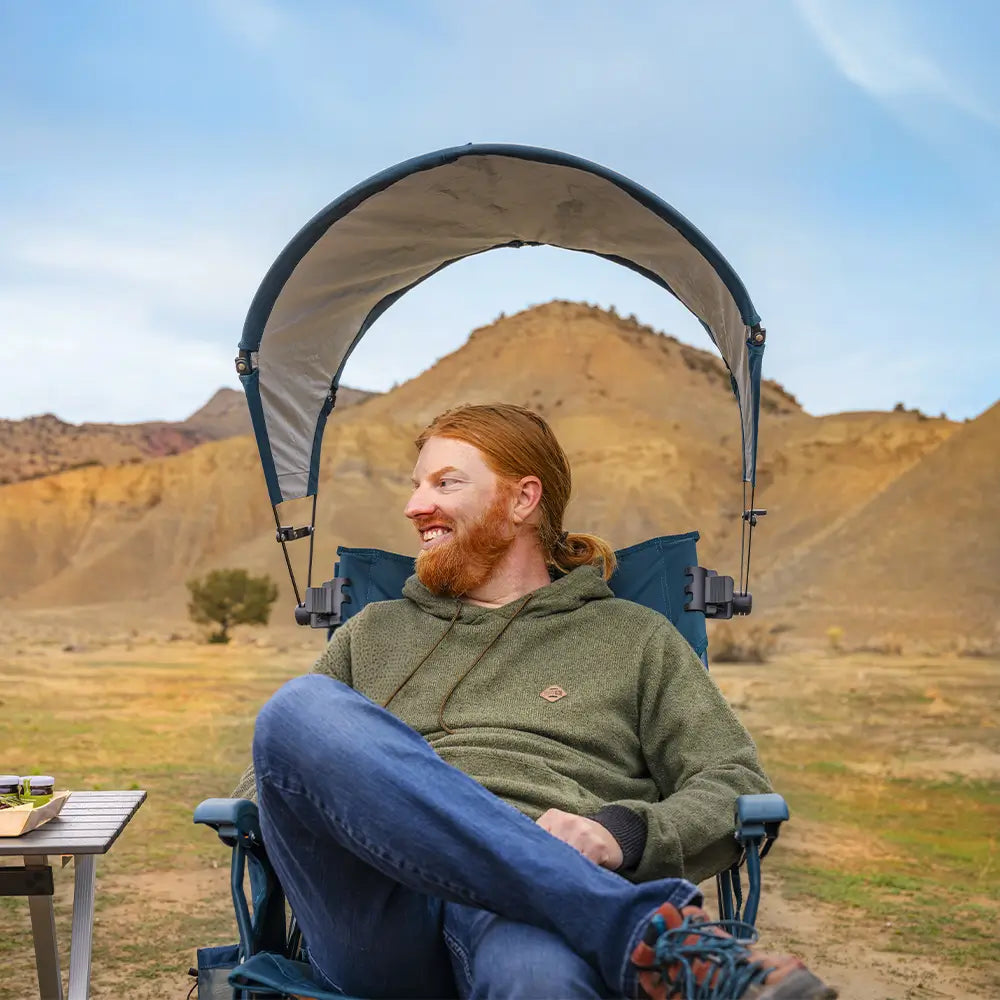 Heavy-Duty Freestyle BreezeRocker - Choice 504 - Patented Spring-Action Rocking Chair for Camping Detail