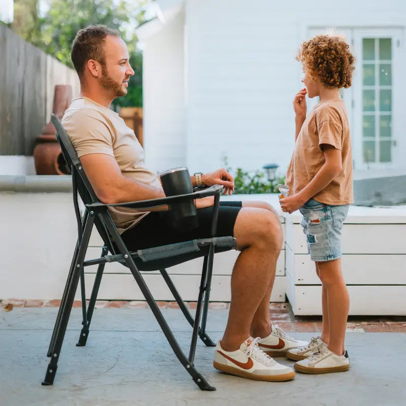 Telescoping Frame Comfort Quad Chair - Choice 989 - Ultra-Lightweight Telescoping PackSeat Travel Stool Detail
