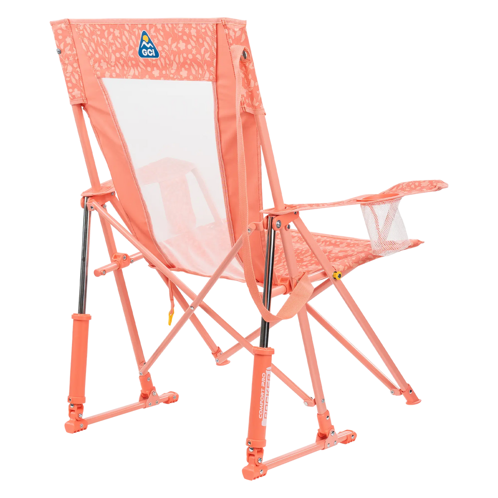 Smooth Motion Comfort Pro Rocker - Choice 375 - Freestyle Rocker Portable Outdoor Folding Chair Detail