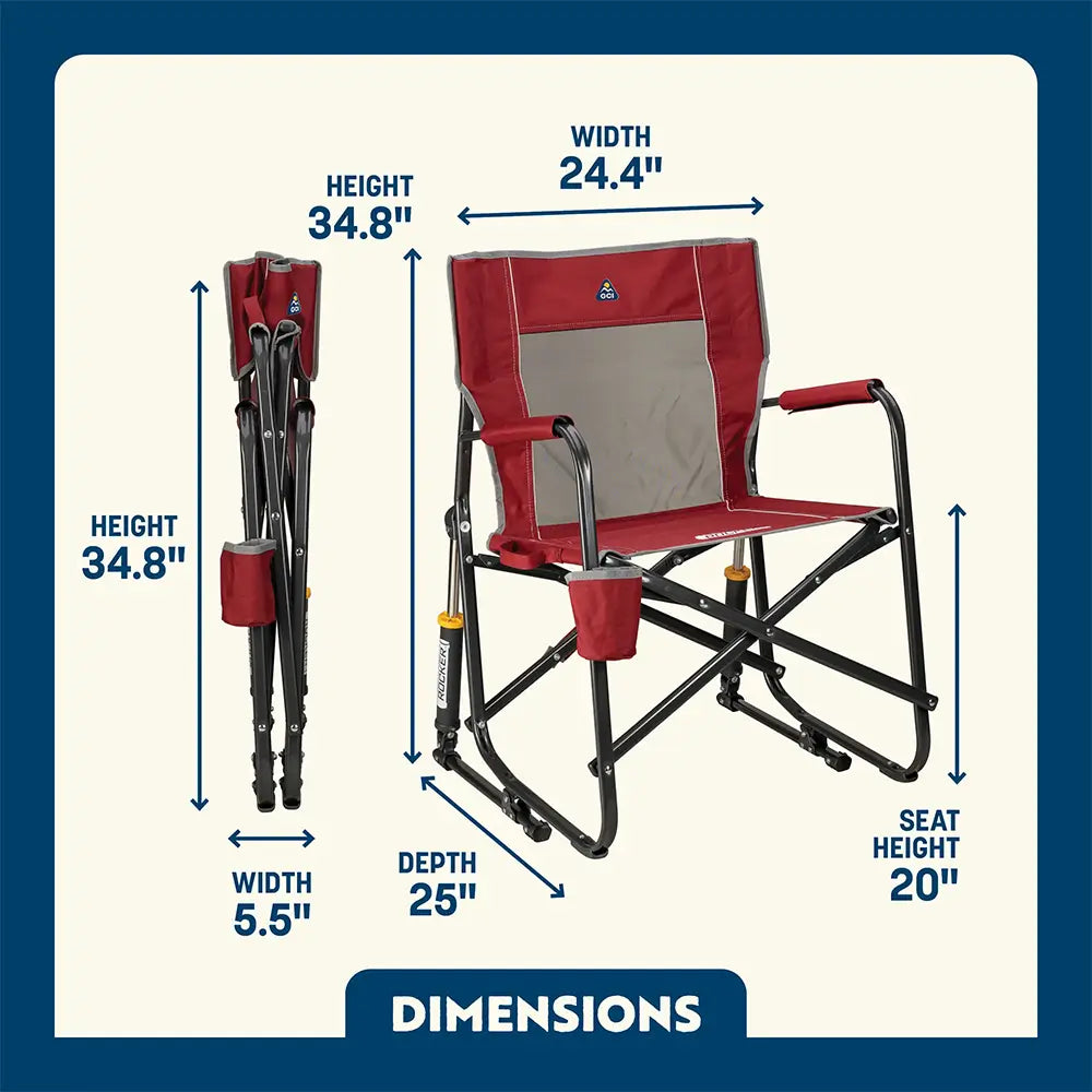 Heavy-Duty Freestyle Freestyle Rocker - Choice 711 - Heavy-Duty Kickback Rocker with Beverage Holder Detail