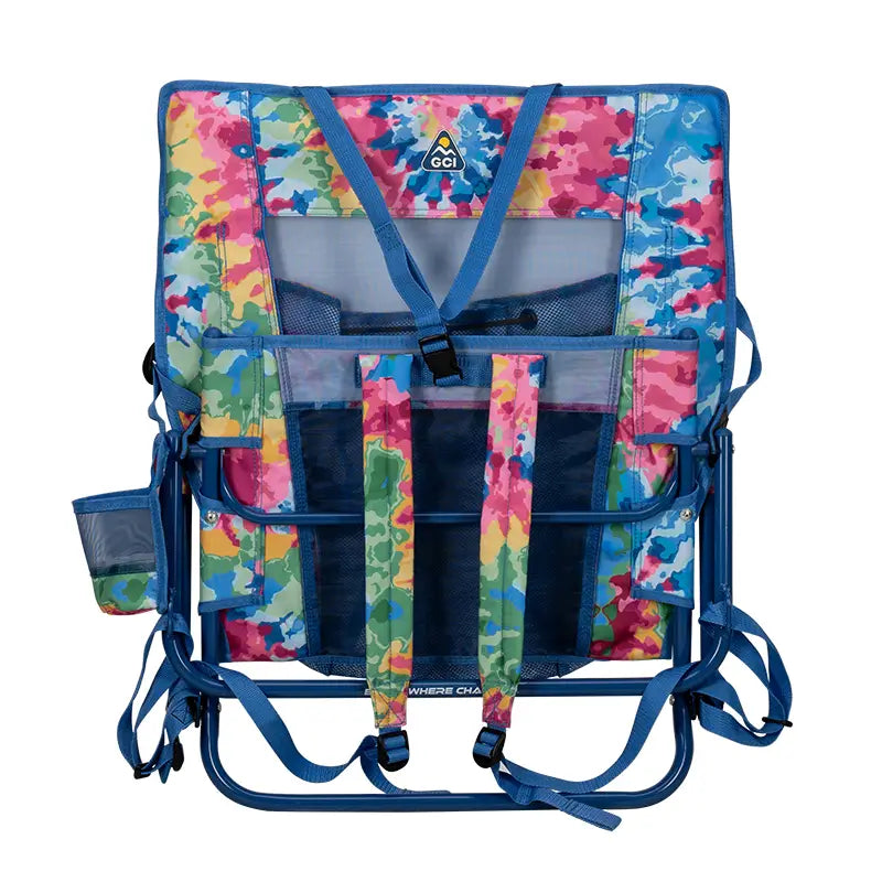 Sand-Friendly Everywhere Chair 2 - Choice 656 - Low-Profile Reclining Beach Chair with Backpack Straps Detail