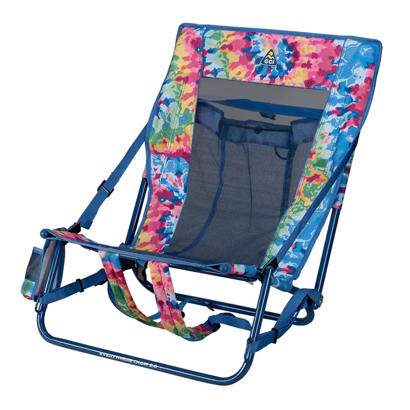 Sand-Friendly Everywhere Chair 2 - Choice 656 - Low-Profile Reclining Beach Chair with Backpack Straps Detail
