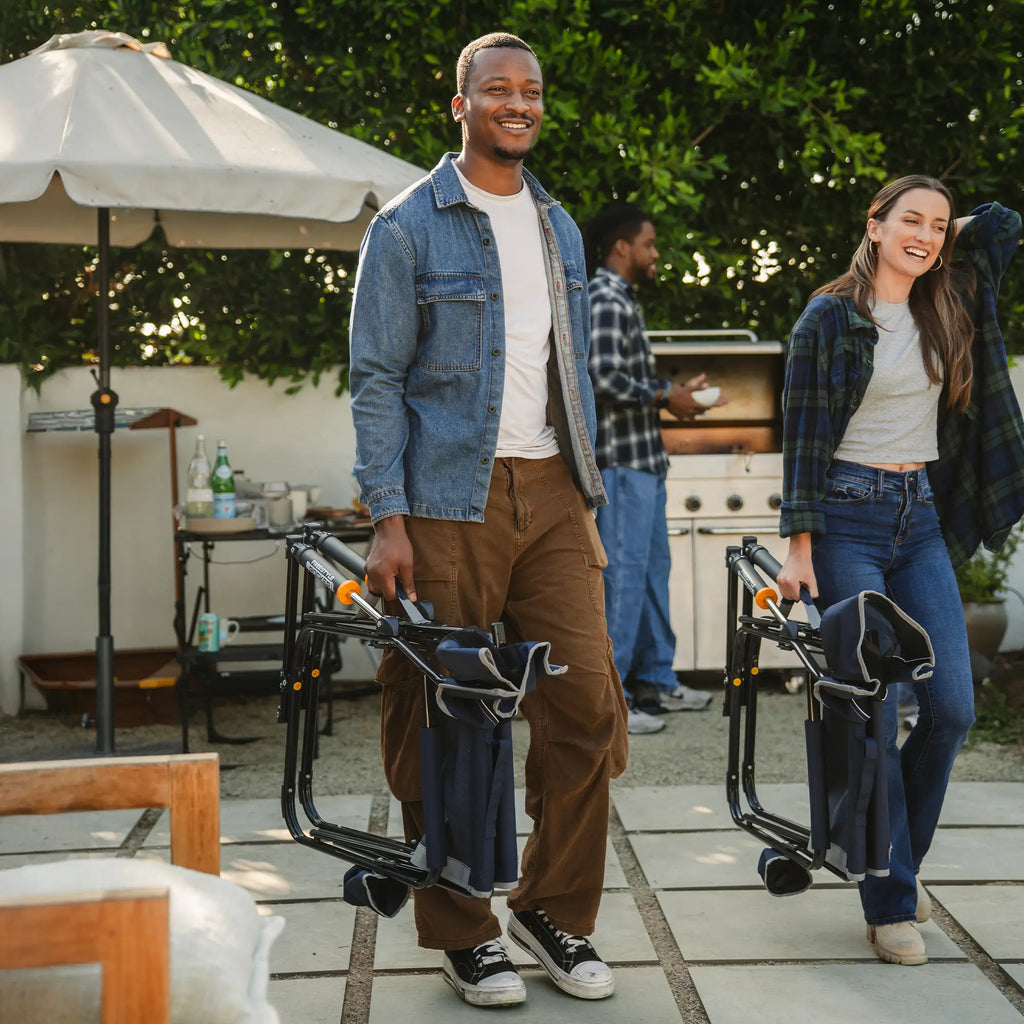 Heavy-Duty Freestyle Freestyle Rocker - Choice 711 - Heavy-Duty Kickback Rocker with Beverage Holder Detail