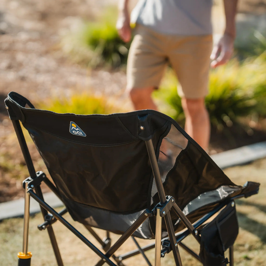 Smooth Motion Pod Rocker Elite - Choice 832 - Freestyle Rocker Portable Outdoor Folding Chair Detail