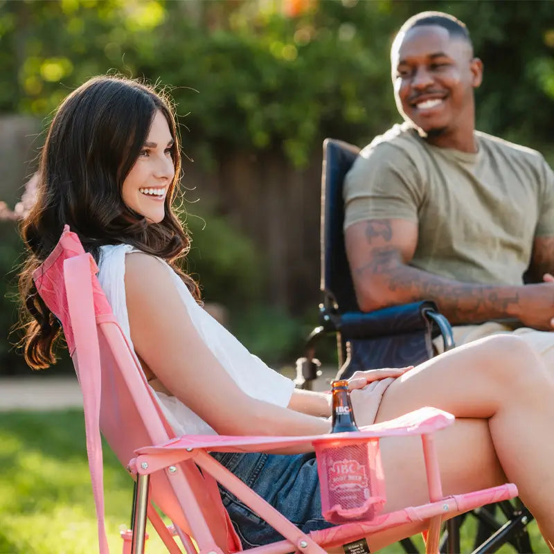 Smooth Motion Kickback Rocker - Choice 345 - Freestyle Rocker Portable Outdoor Folding Chair Detail