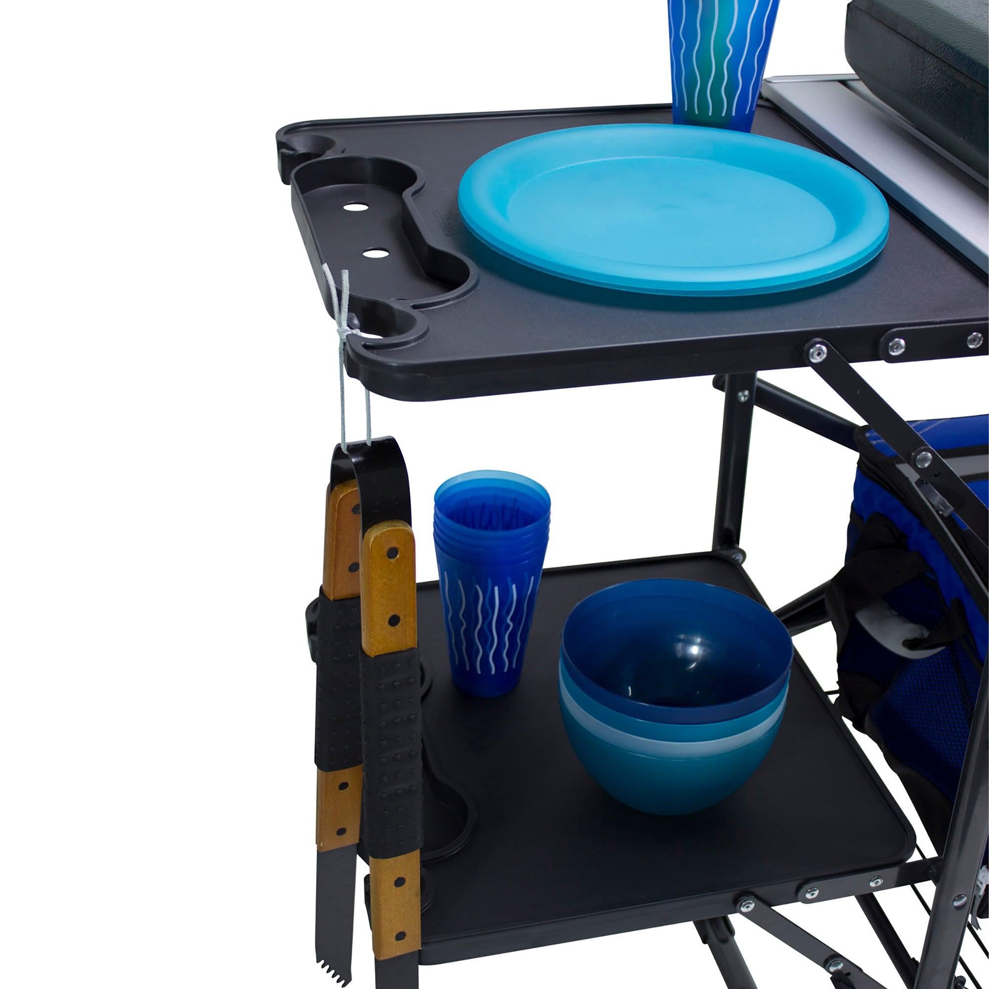 Heat-Resistant Tool Master Cook Station - Choice 171 - Multi-Purpose Outdoor Culinary Cooking Set Detail