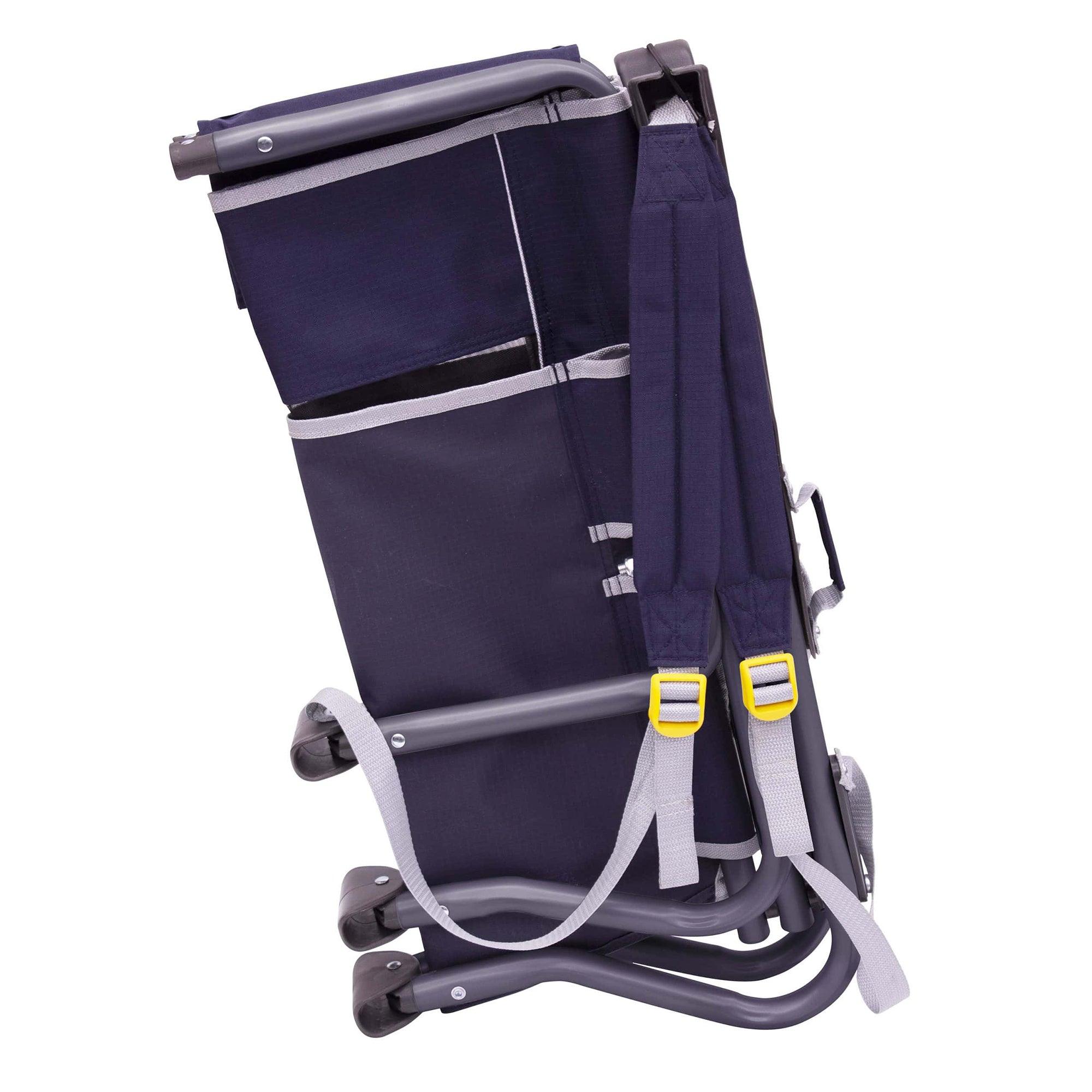 Lightweight Messenger Bi-Fold Slim Event Chair - Choice 334 - Space-Saving Micro-Folding Chair for Backpacking Detail