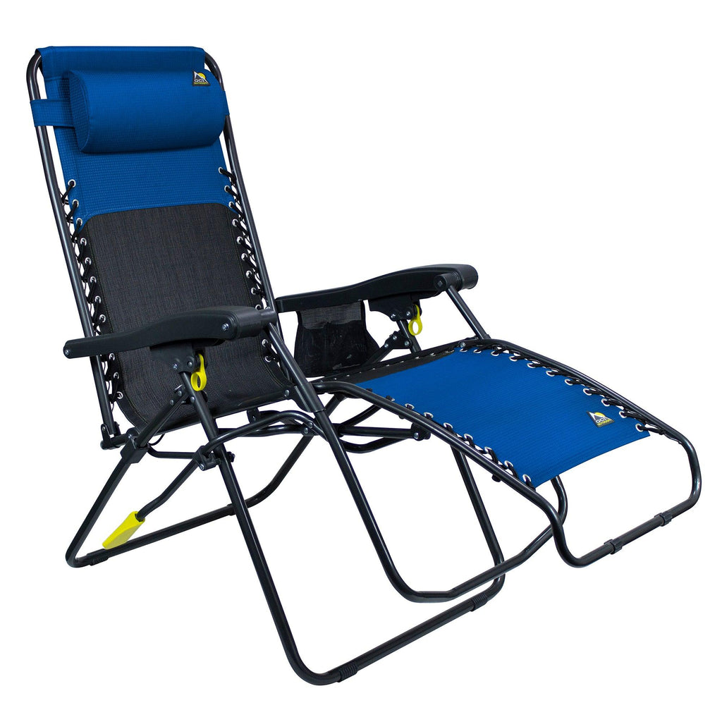 Rust-Resistant Aluminum Freeform Zero Gravity Lounger Bundle - Choice 507 - Portable Heavy-Duty Low Boy Chair for Ocean Side Detail
