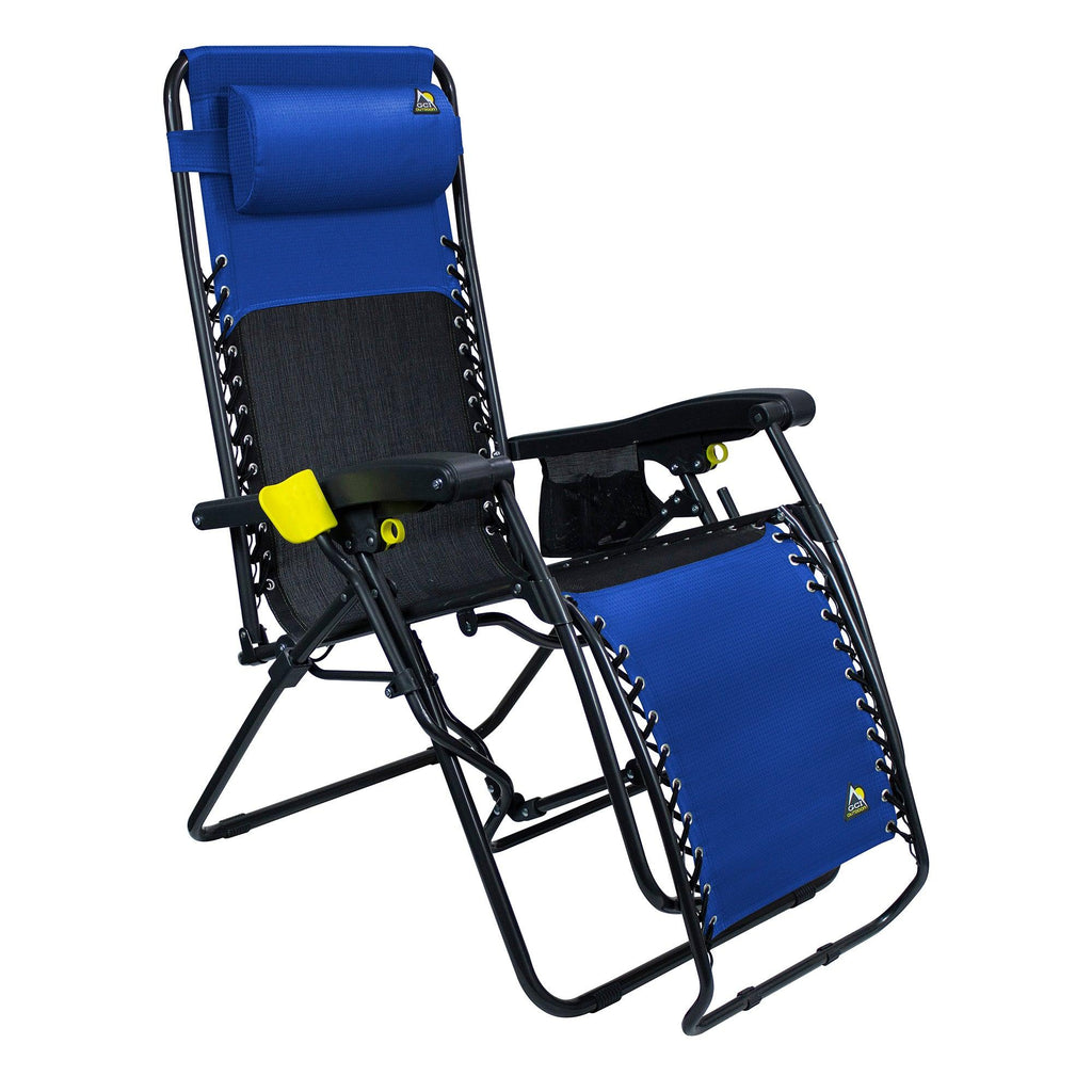 Rust-Resistant Aluminum Freeform Zero Gravity Lounger Bundle - Choice 507 - Portable Heavy-Duty Low Boy Chair for Ocean Side Detail