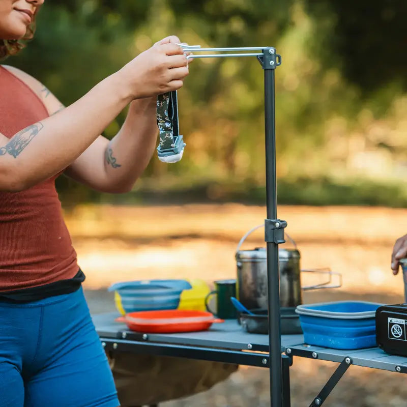 Heat-Resistant Tool Master Cook Station - Choice 171 - Multi-Purpose Outdoor Culinary Cooking Set Detail