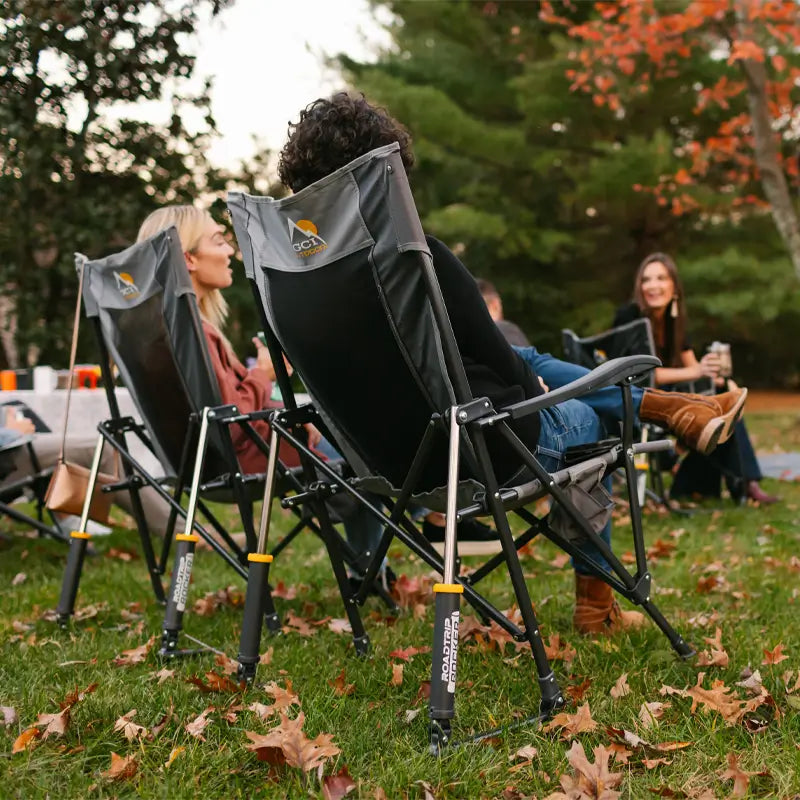 Smooth Motion RoadTrip Rocker - Choice 855 - Freestyle Rocker Portable Outdoor Folding Chair Detail