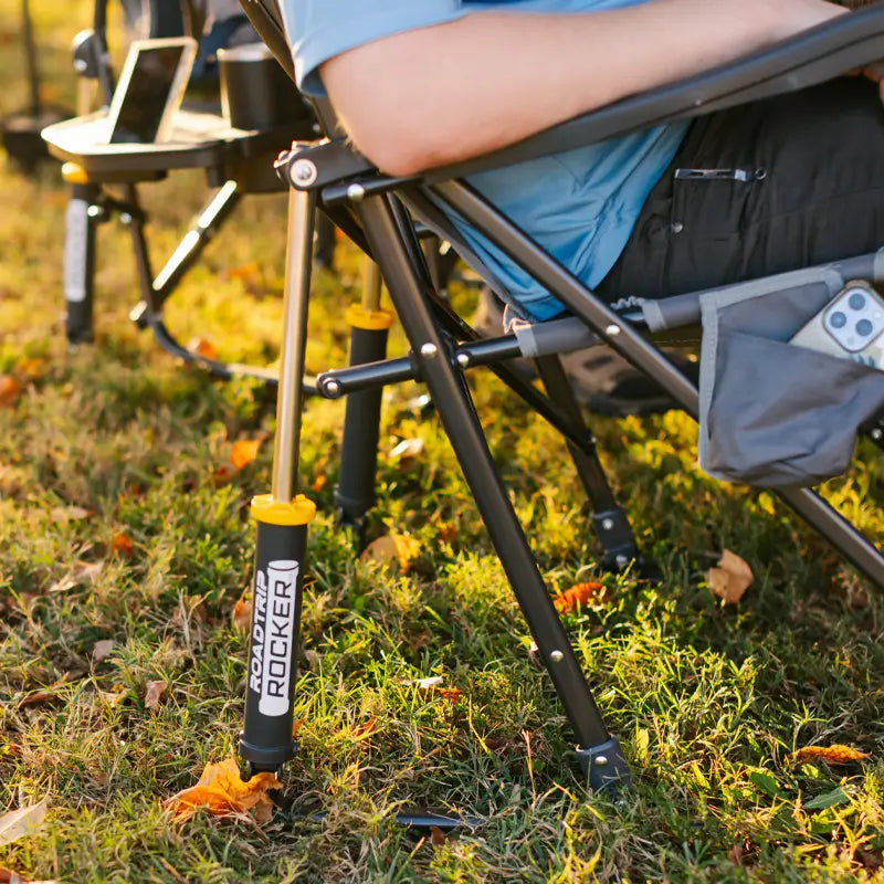 Smooth Motion RoadTrip Rocker - Choice 855 - Freestyle Rocker Portable Outdoor Folding Chair Detail