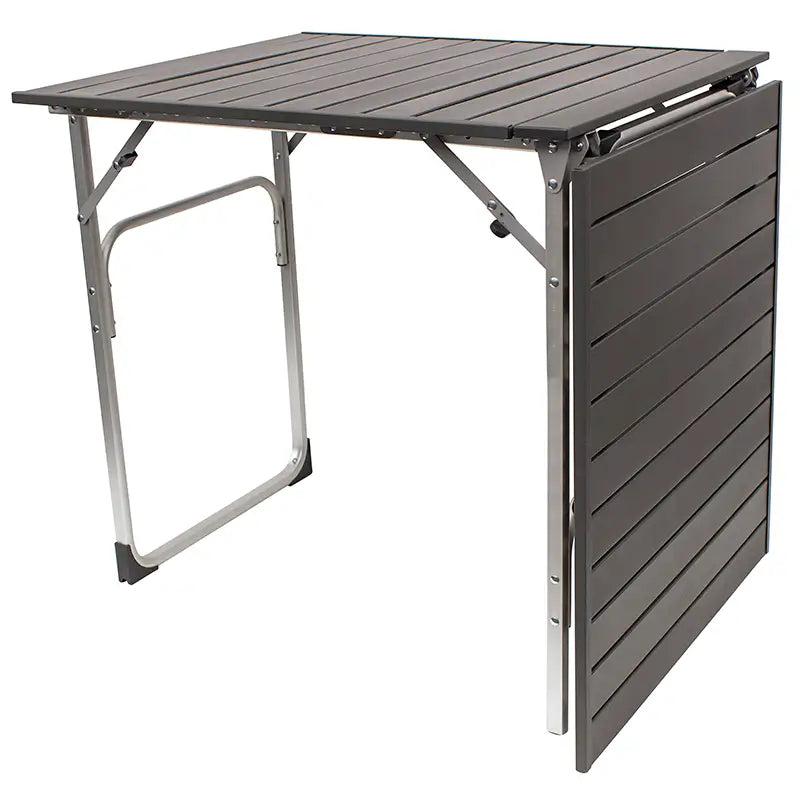 Slim-Fold Slim-Fold Table - Choice 196 - Multi-Functional Heavy-Duty Grilling Table Counter Detail