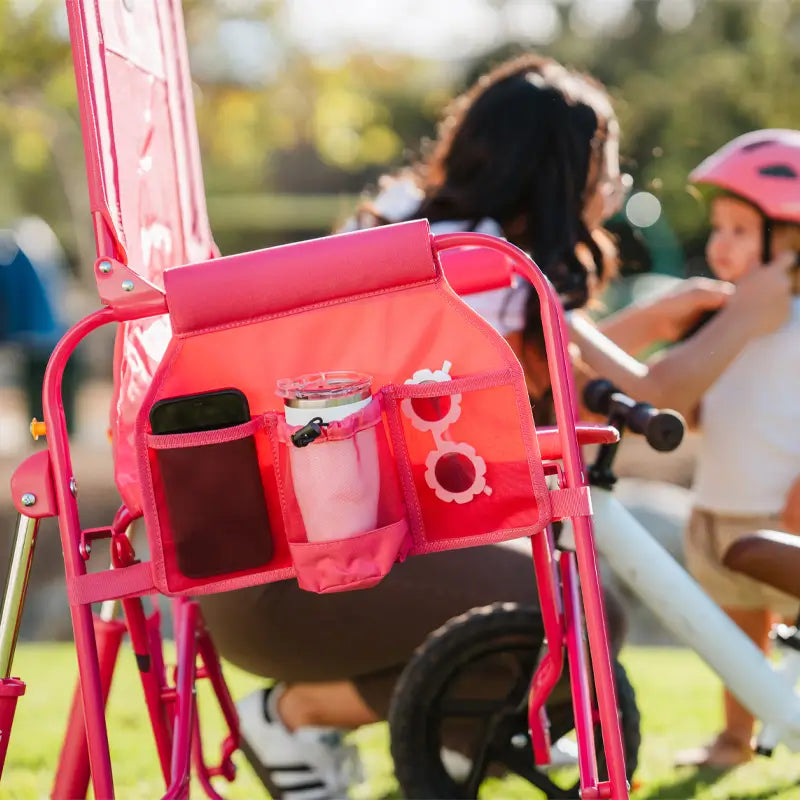 Premium All-Weather Stowaway Rocker - Choice 794 - Freestyle Rocker Portable Outdoor Folding Chair Detail