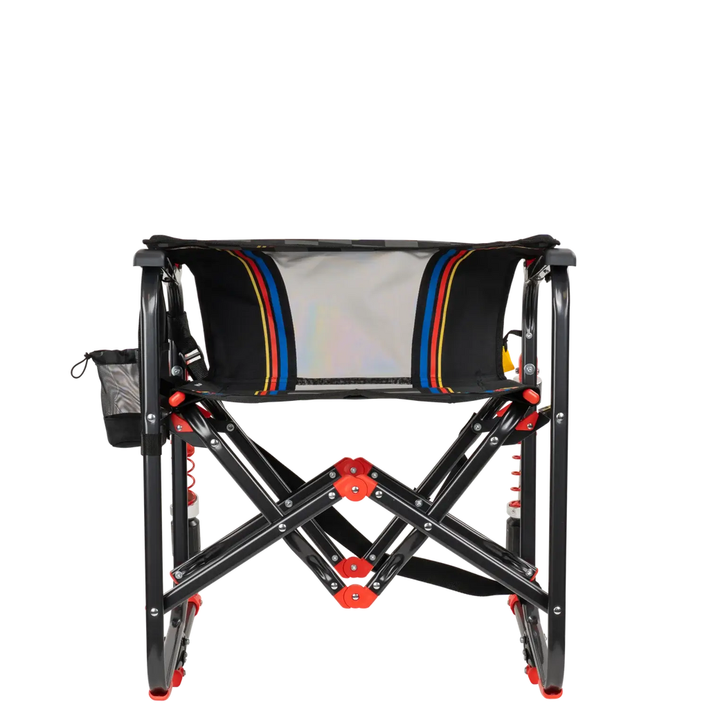 Smooth Motion Adjustable Rocker - NASCAR - Choice 899 - Freestyle Rocker Portable Outdoor Folding Chair Detail