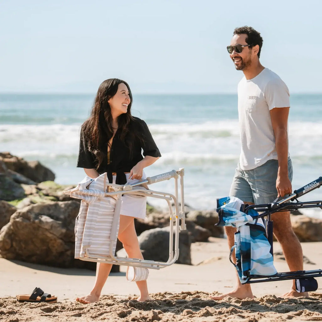 Premium All-Weather Beach Rocker - Choice 712 - Heavy-Duty Kickback Rocker with Beverage Holder Detail