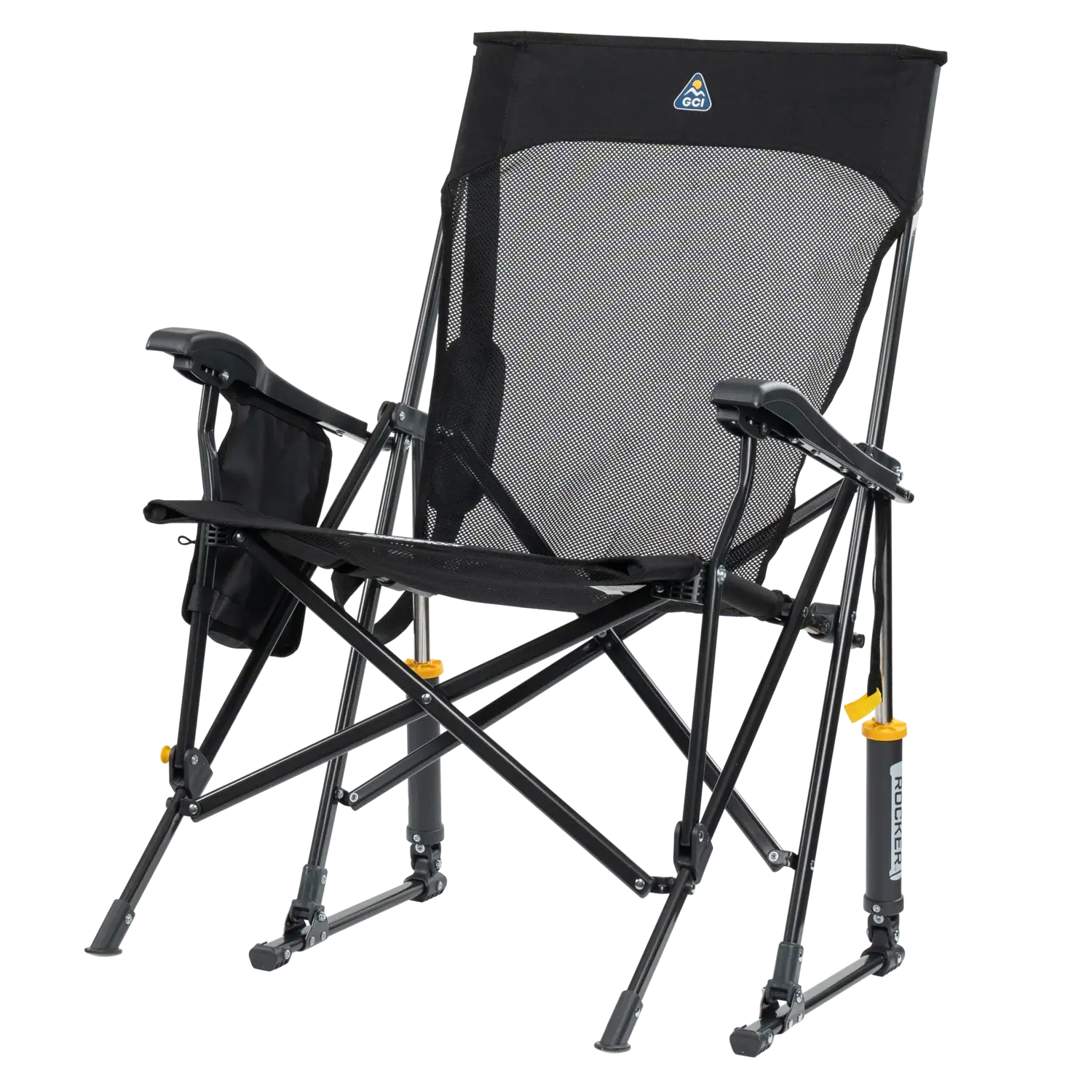 Heavy-Duty Freestyle BreezeRocker - Choice 504 - Patented Spring-Action Rocking Chair for Camping Detail