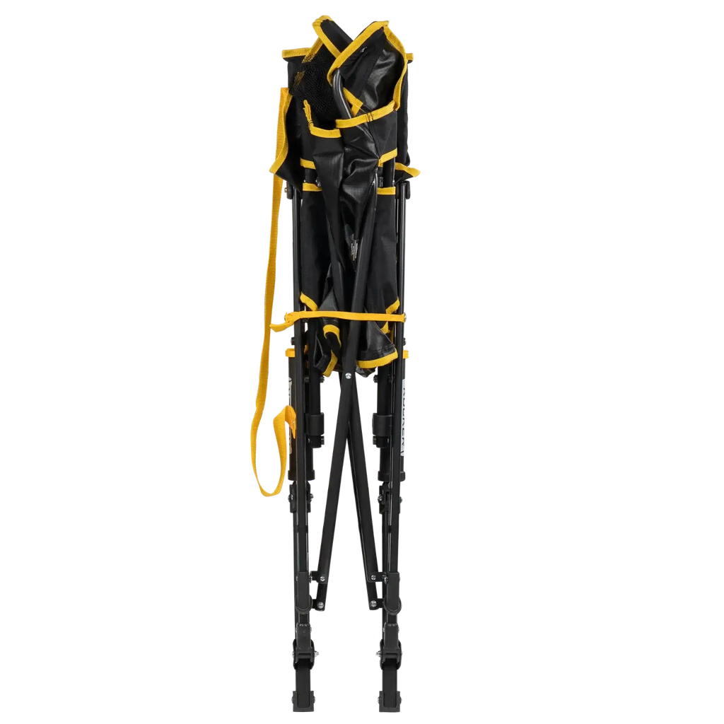 Heavy-Duty Freestyle College Comfort Pro Rocker - Iowa Hawkeyes - Choice 249 - Heavy-Duty Kickback Rocker with Beverage Holder Detail