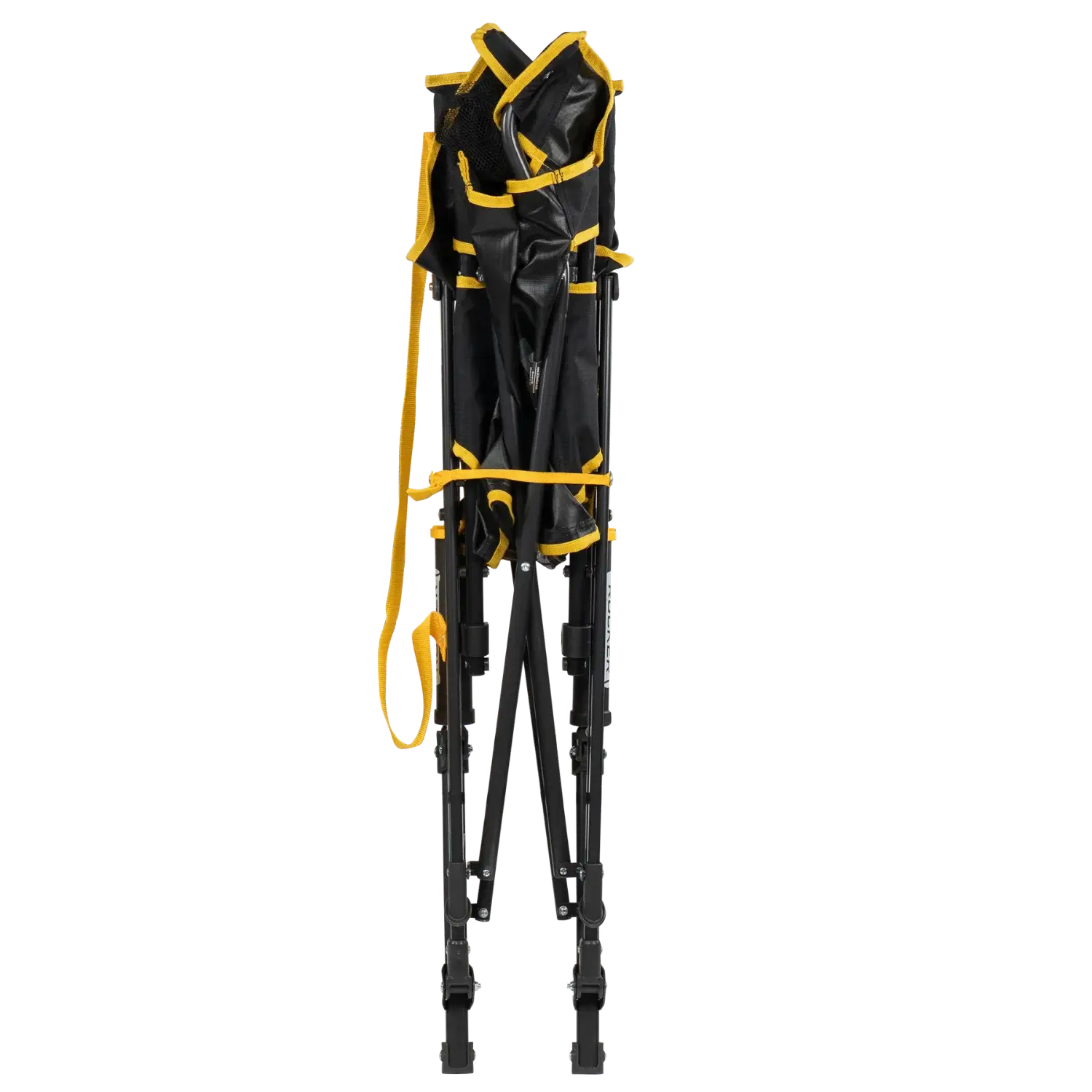 Heavy-Duty Freestyle College Comfort Pro Rocker - Iowa Hawkeyes - Choice 249 - Heavy-Duty Kickback Rocker with Beverage Holder Detail