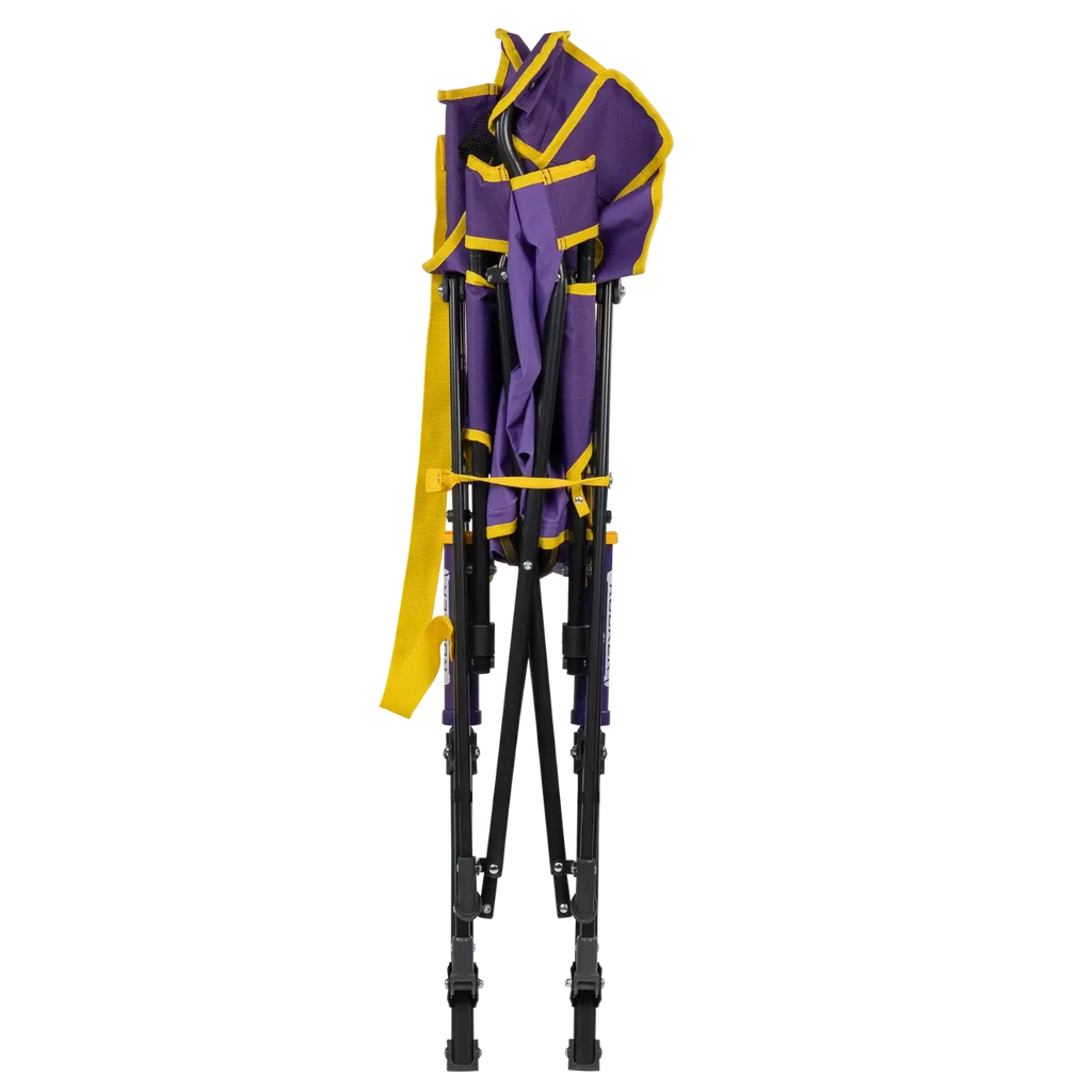 Heavy-Duty Freestyle College Comfort Pro Rocker - LSU Tigers - Choice 880 - Heavy-Duty Kickback Rocker with Beverage Holder Detail