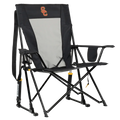 Luxury Camp College Comfort Pro Rocker - USC Trojans - Choice 856 - Patented Spring-Action Rocking Chair for Camping - Default Title