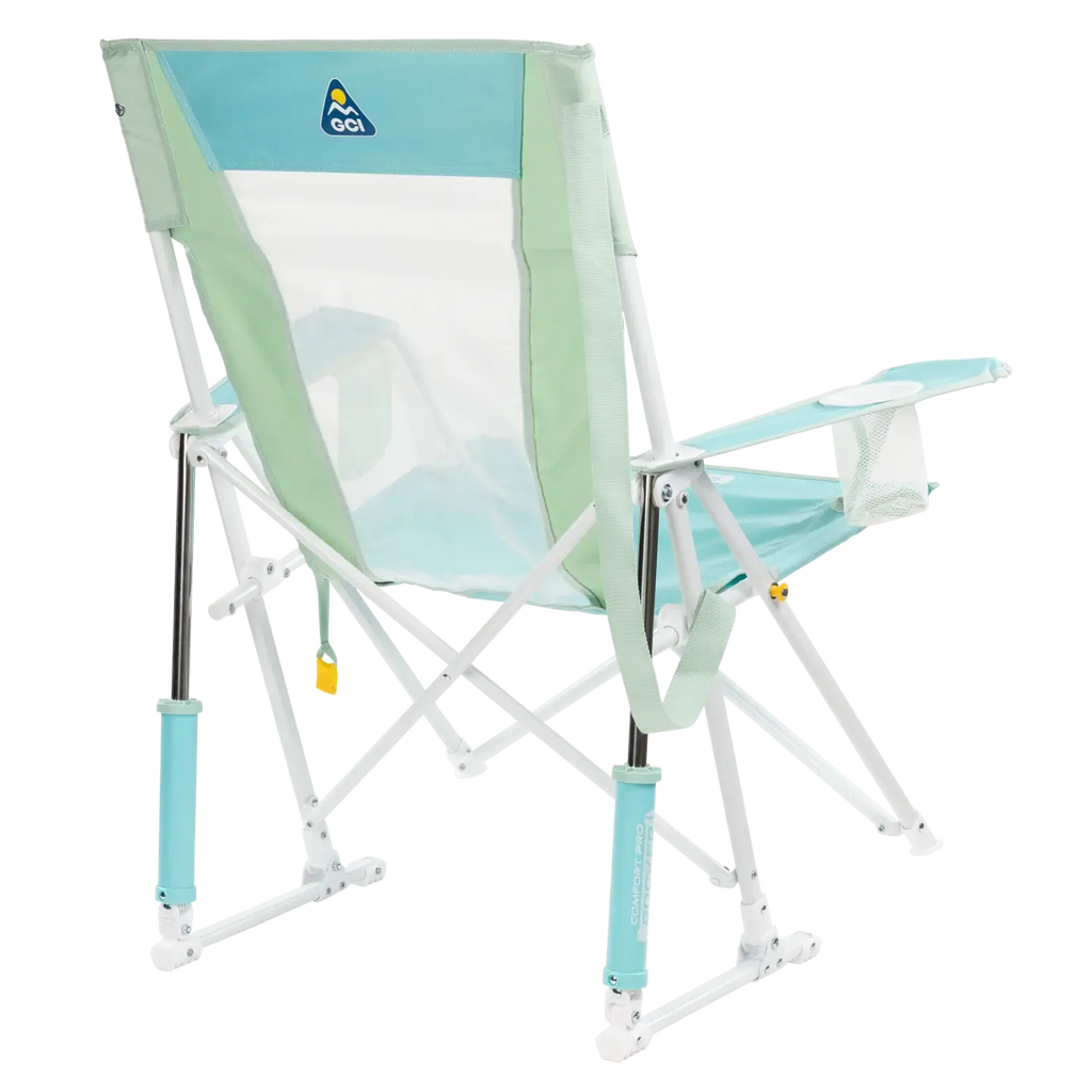Smooth Motion Comfort Pro Rocker - Choice 375 - Freestyle Rocker Portable Outdoor Folding Chair Detail