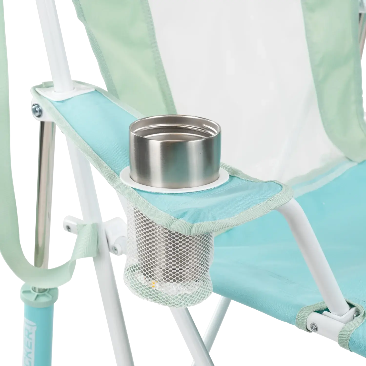 Smooth Motion Comfort Pro Rocker - Choice 375 - Freestyle Rocker Portable Outdoor Folding Chair Detail