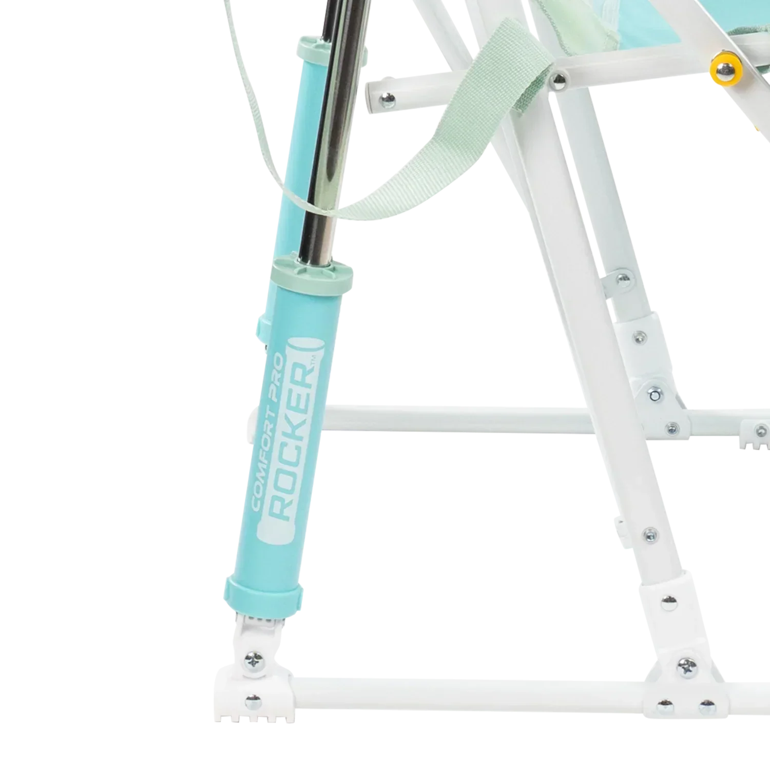 Smooth Motion Comfort Pro Rocker - Choice 375 - Freestyle Rocker Portable Outdoor Folding Chair Detail