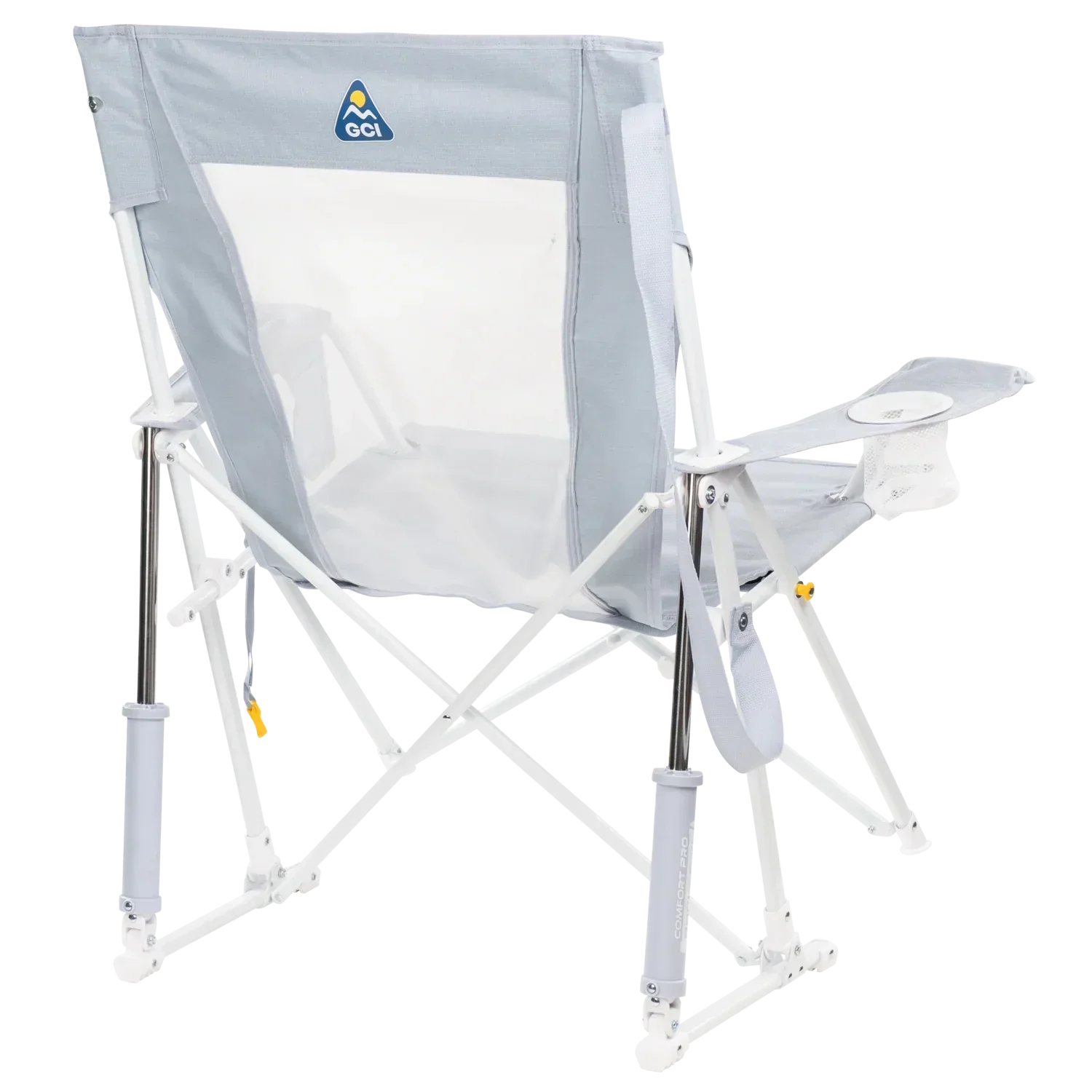 Luxury Camp Comfort Pro Rocker XL - Choice 107 - RoadTrip Rocker Smooth Motion Camp Chair Detail