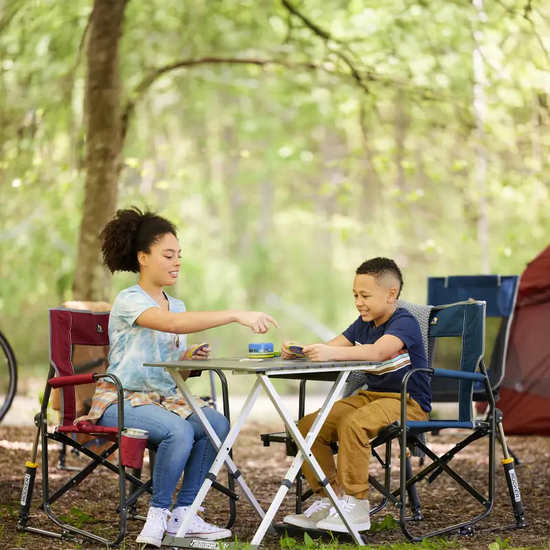 Heat-Resistant Compact Camp Table 25 - Choice 214 - Portable Camping Table with Heat-Resistant Countertop Detail