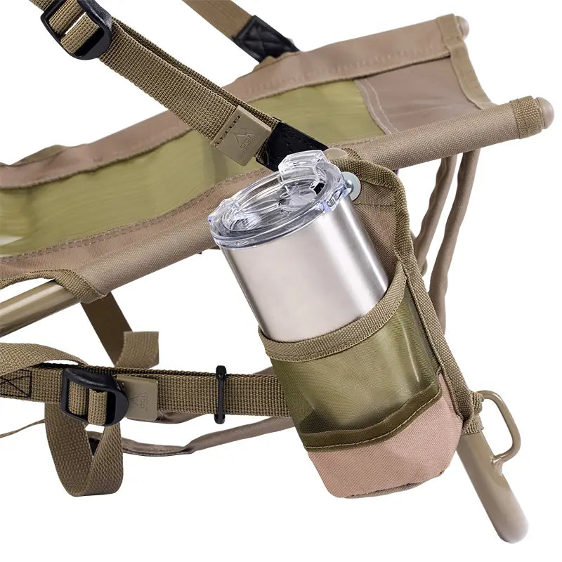 Sand-Friendly Everywhere Chair 2 - Choice 656 - Low-Profile Reclining Beach Chair with Backpack Straps Detail