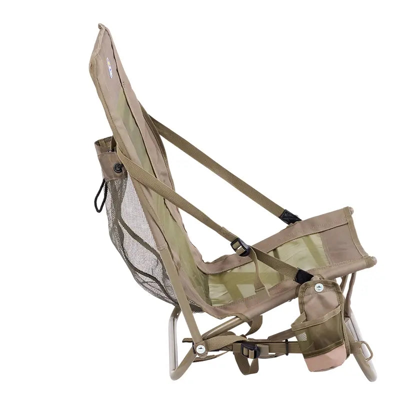 Sand-Friendly Everywhere Chair 2 - Choice 656 - Low-Profile Reclining Beach Chair with Backpack Straps Detail