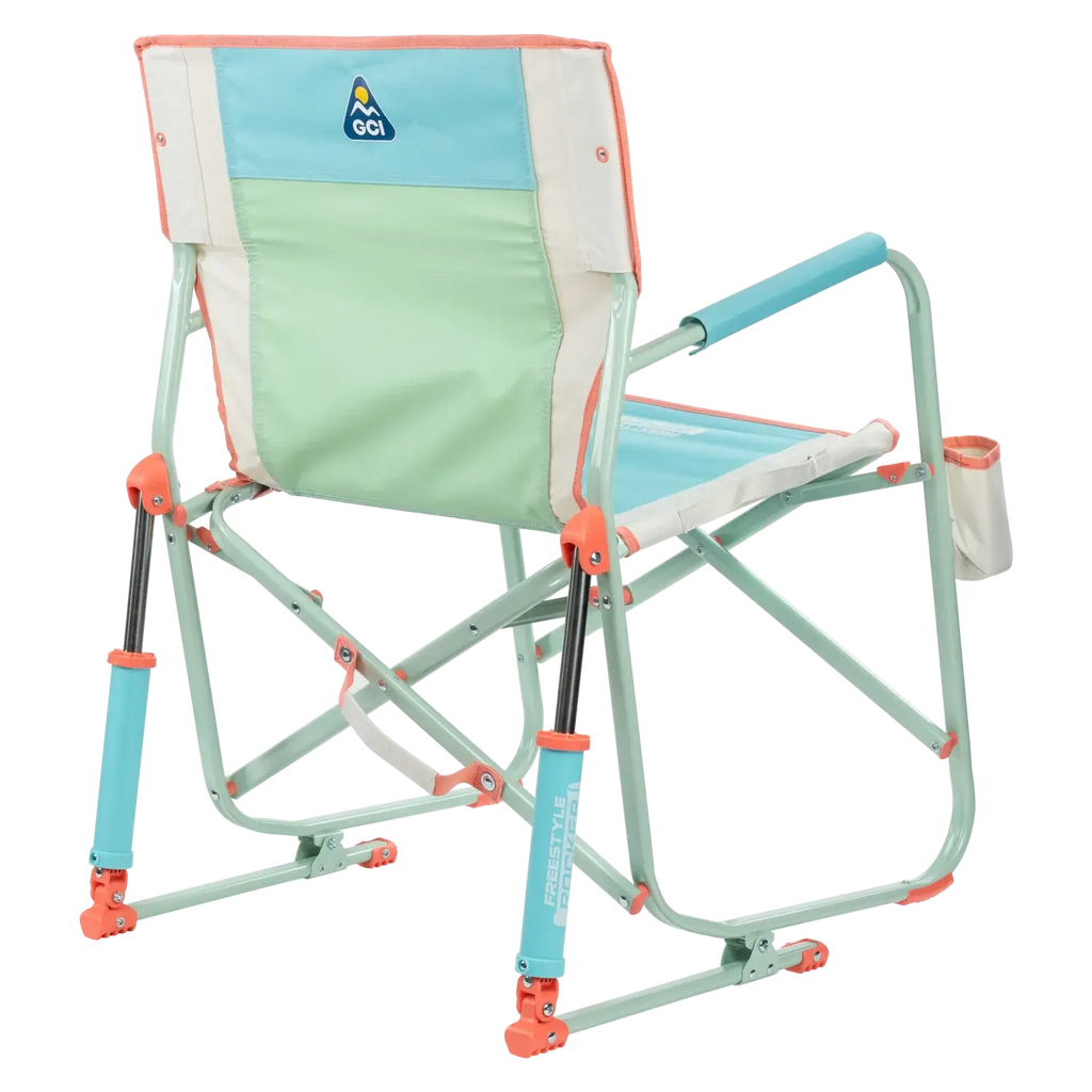 Heavy-Duty Freestyle Freestyle Rocker - Choice 711 - Heavy-Duty Kickback Rocker with Beverage Holder Detail
