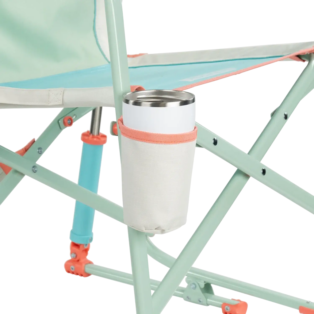 Heavy-Duty Freestyle Freestyle Rocker - Choice 711 - Heavy-Duty Kickback Rocker with Beverage Holder Detail
