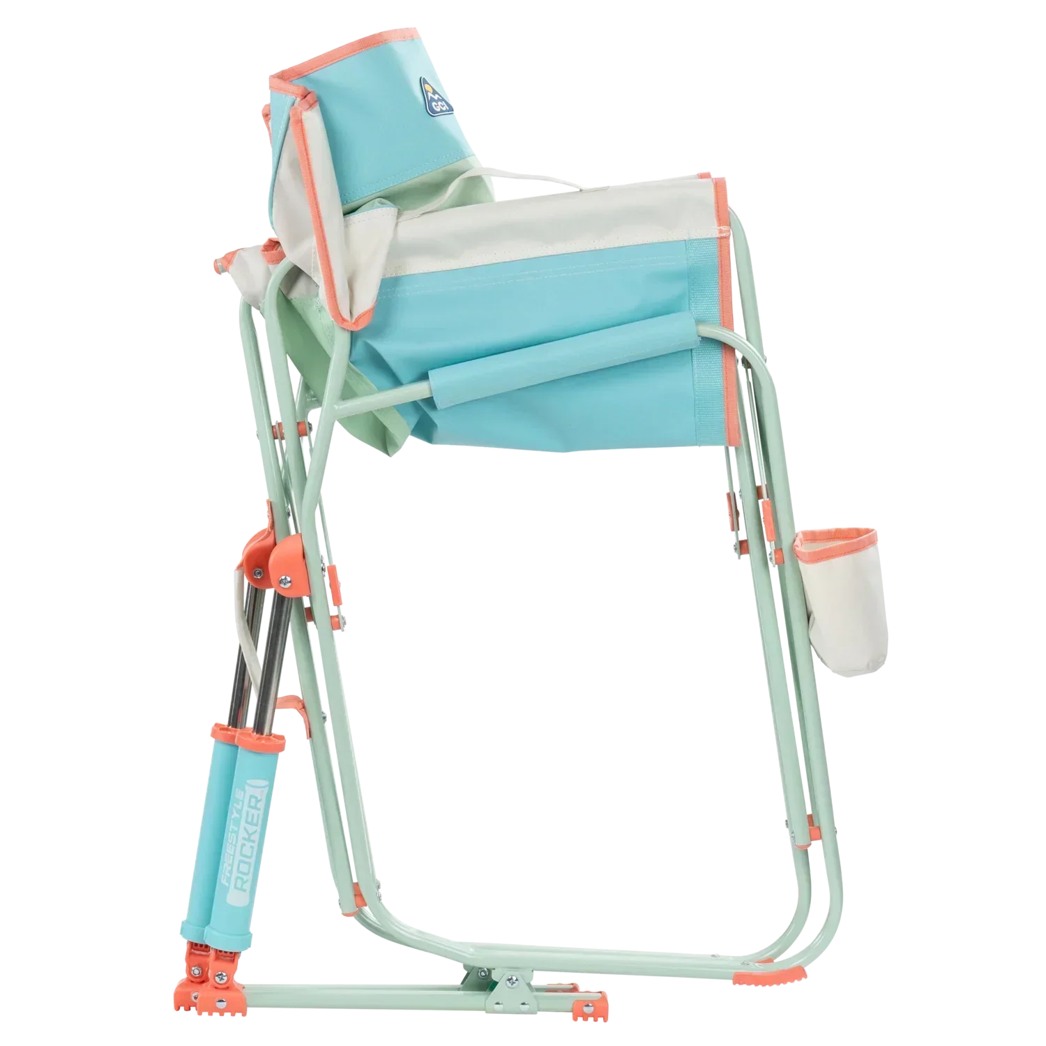 Heavy-Duty Freestyle Freestyle Rocker - Choice 711 - Heavy-Duty Kickback Rocker with Beverage Holder Detail