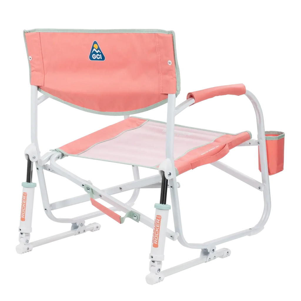 Premium All-Weather Grab & Go Rocker - Choice 551 - Patented Spring-Action Rocking Chair for Camping Detail