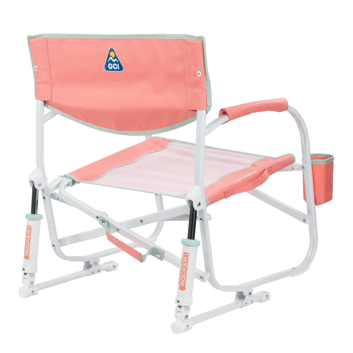 Premium All-Weather Grab & Go Rocker - Choice 551 - Patented Spring-Action Rocking Chair for Camping Detail