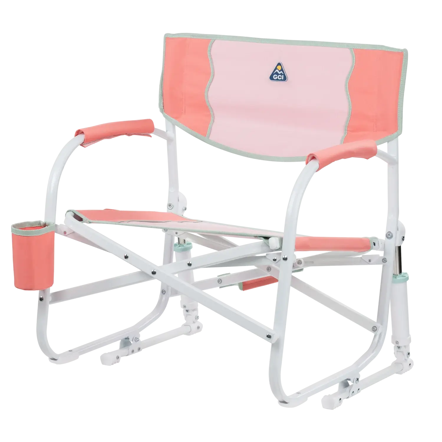 Premium All-Weather Grab & Go Rocker - Choice 551 - Patented Spring-Action Rocking Chair for Camping Detail