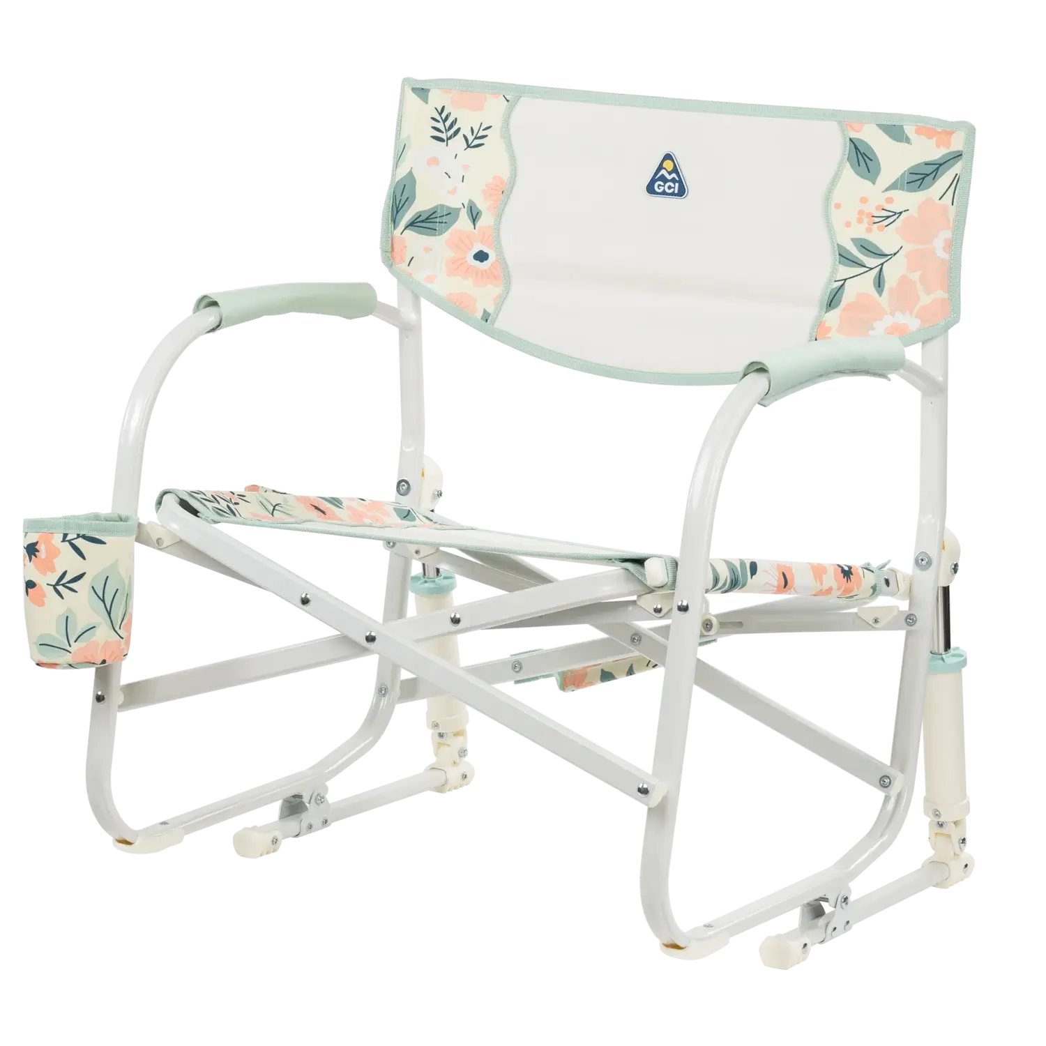 Premium All-Weather Grab & Go Rocker - Choice 551 - Patented Spring-Action Rocking Chair for Camping Detail
