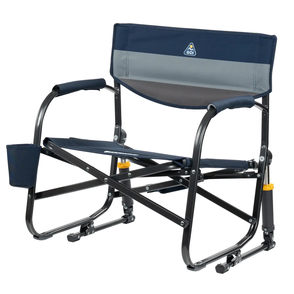 Premium All-Weather Grab & Go Rocker - Choice 551 - Patented Spring-Action Rocking Chair for Camping Detail