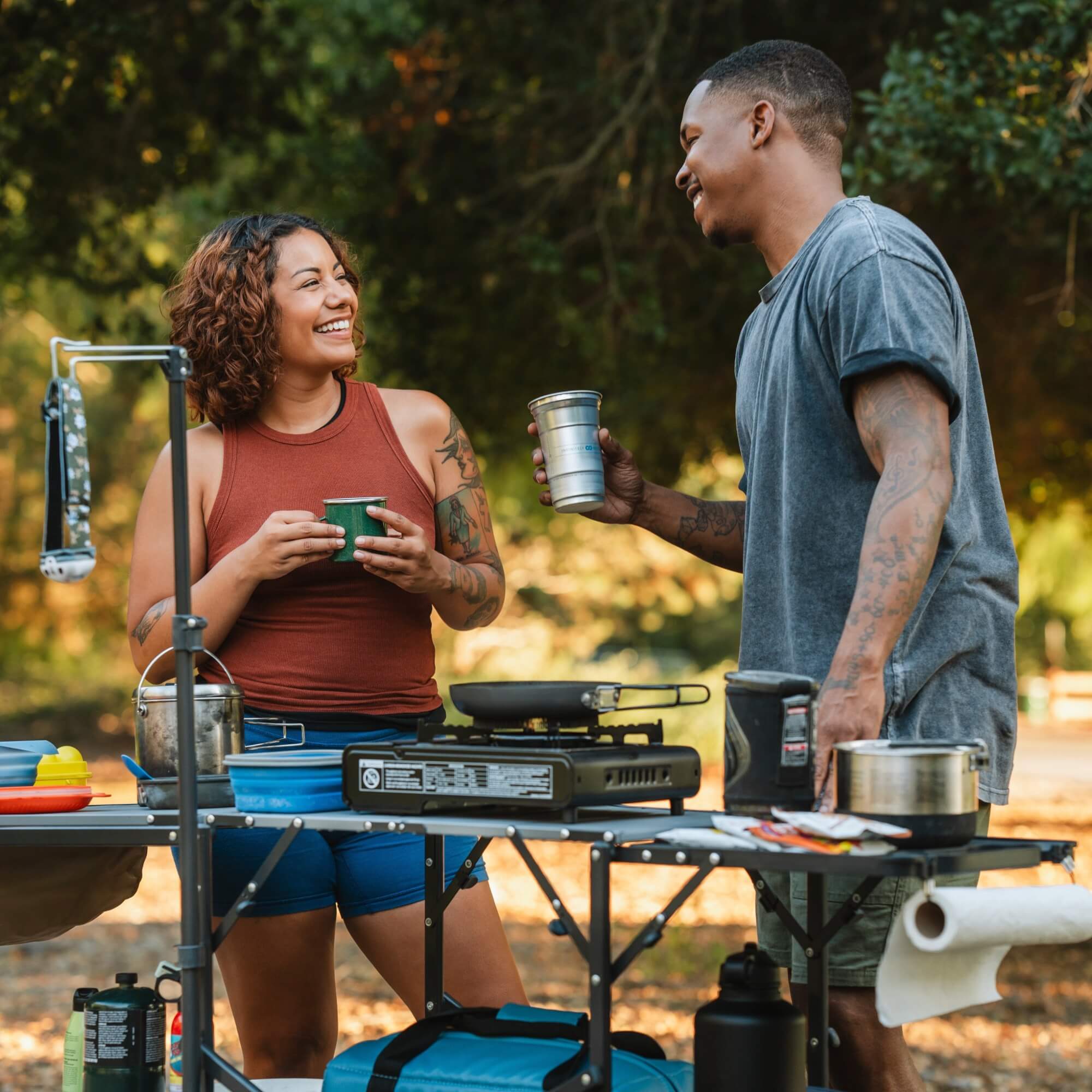 Heat-Resistant Tool Master Cook Station - Choice 171 - Multi-Purpose Outdoor Culinary Cooking Set Detail